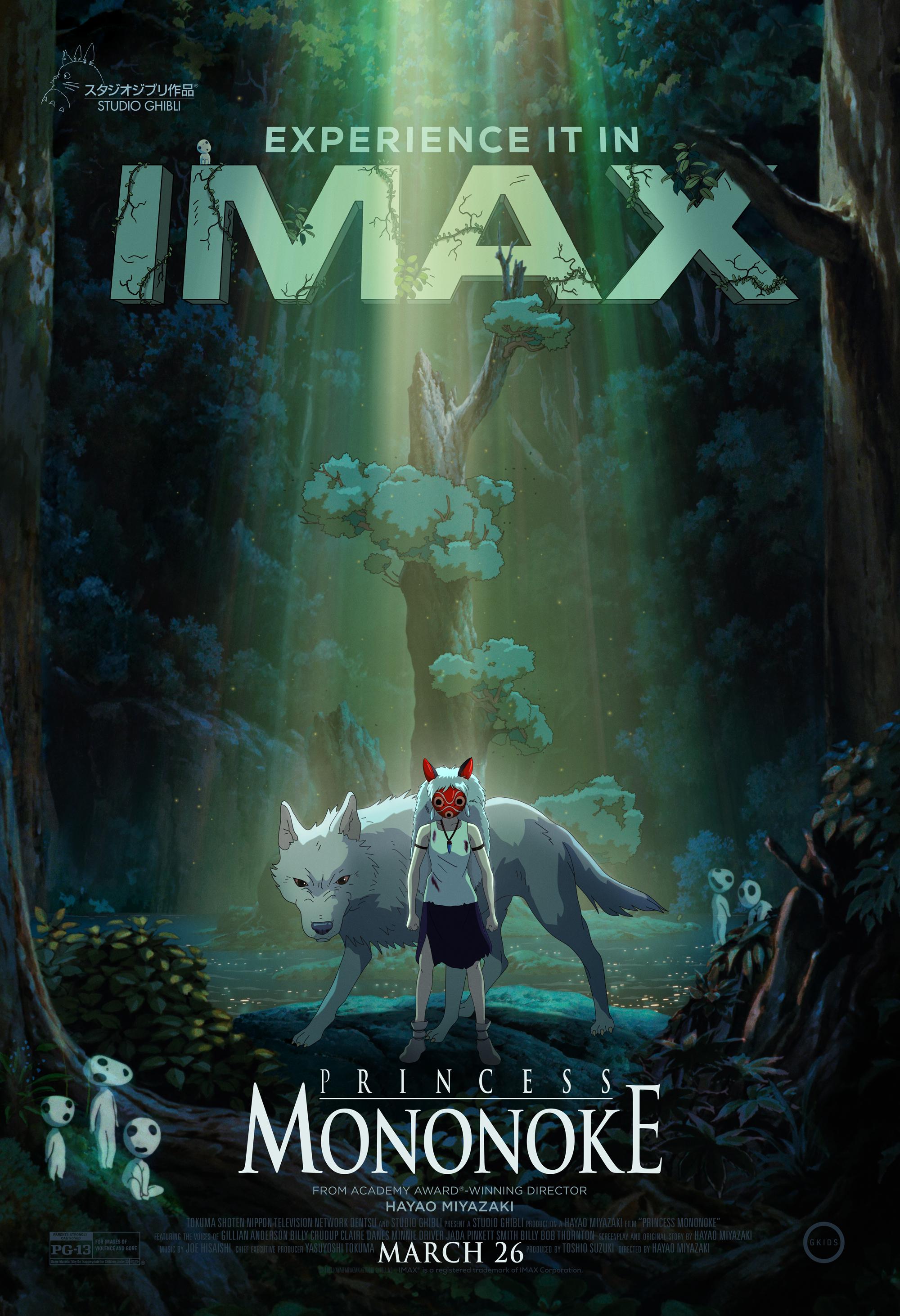Princess Mononoke 4K IMAX – 30th Anniversary